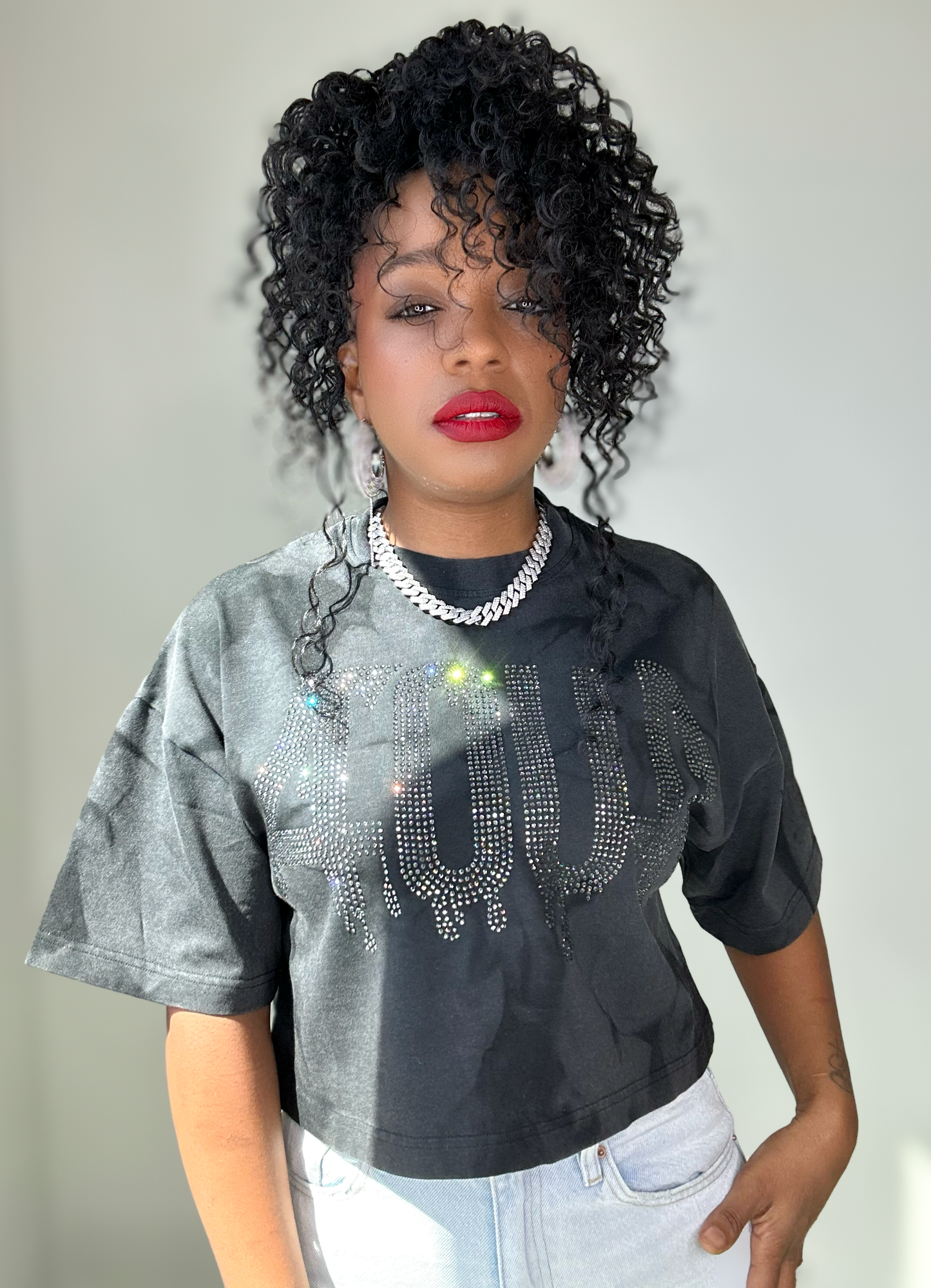 FOUR™ Diamond Drip Crop (Vintage)