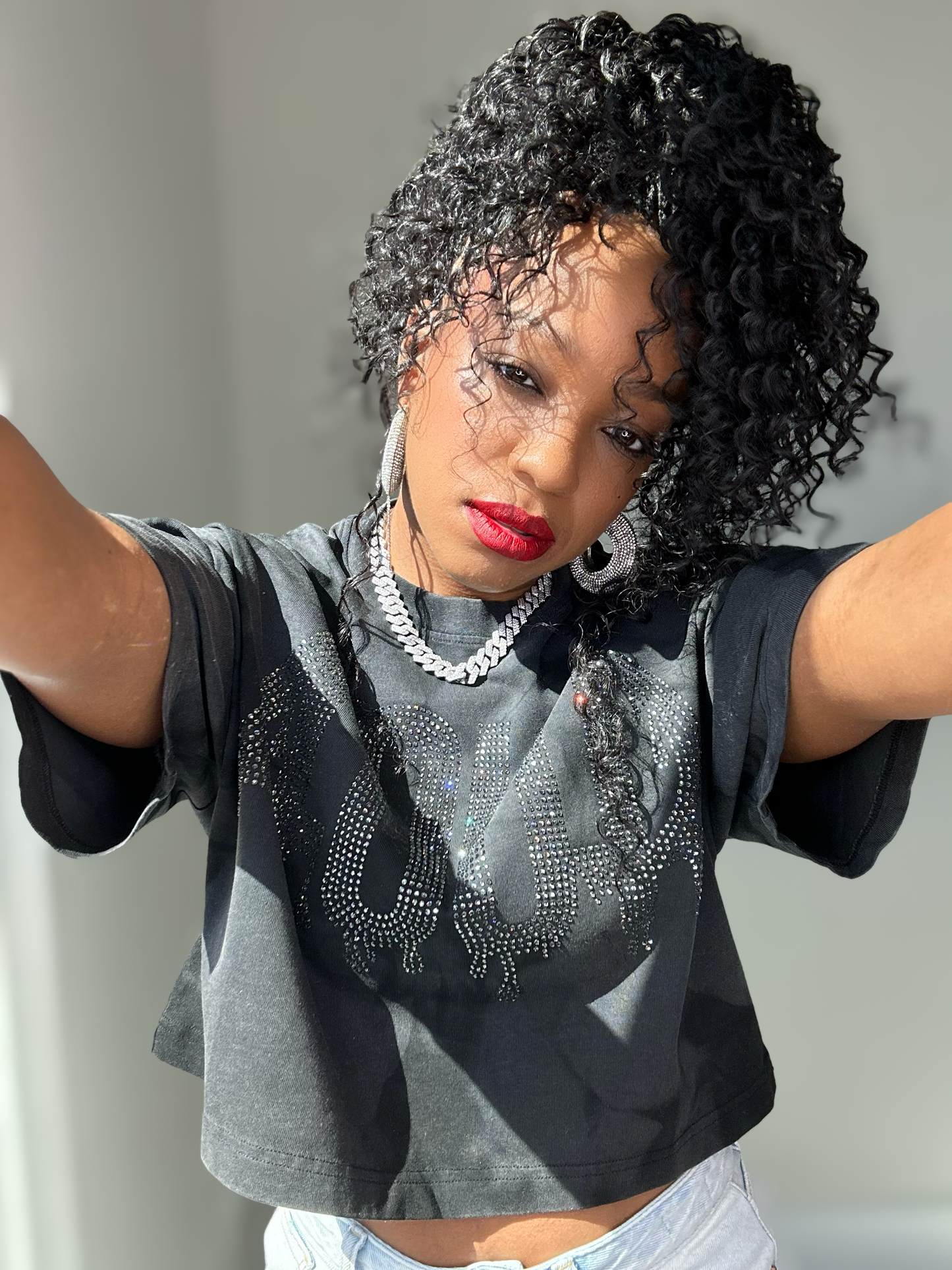 FOUR™ Diamond Drip Crop (Vintage)