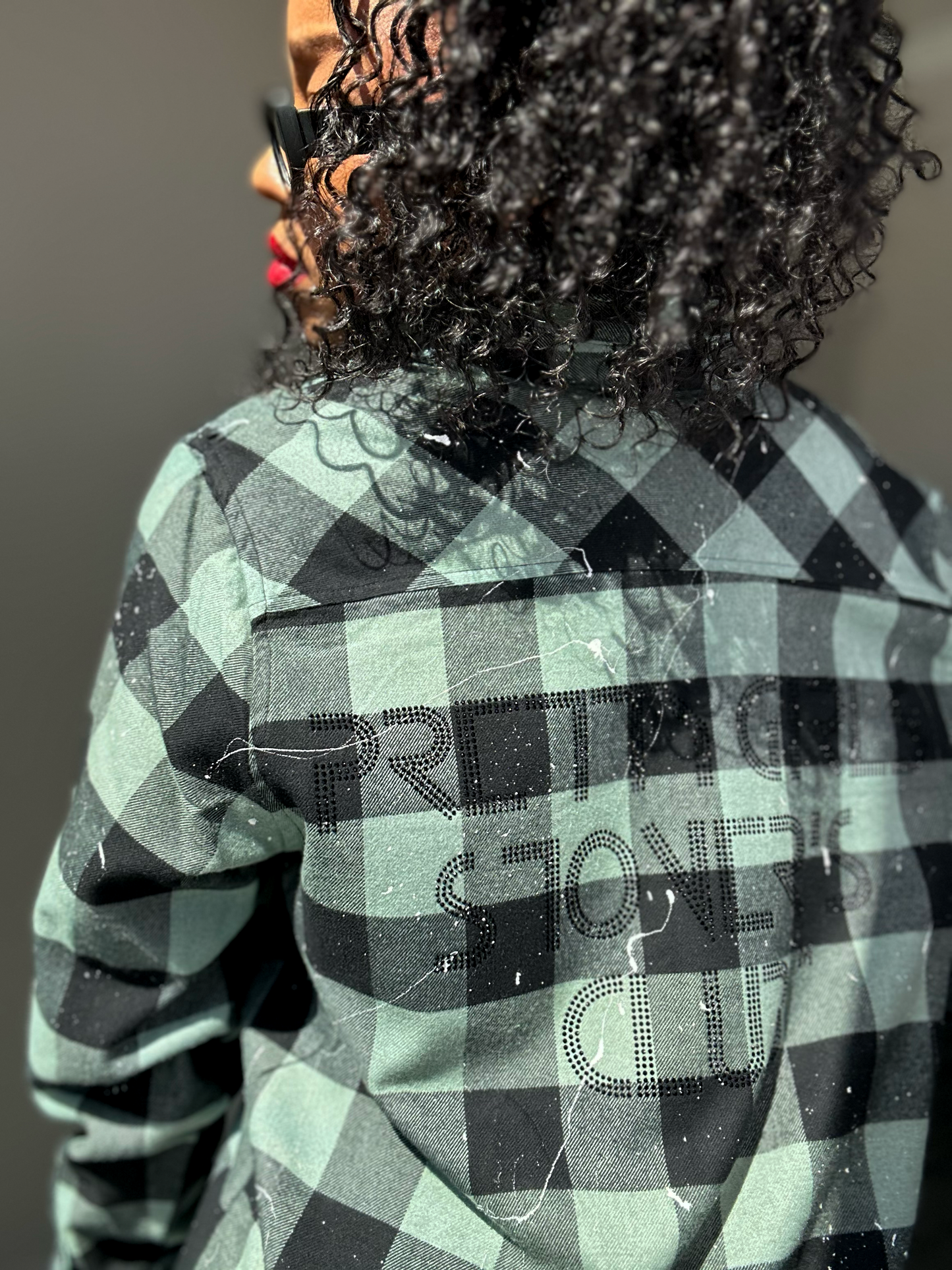 Pretty Stoner™ Flannel (Mint)