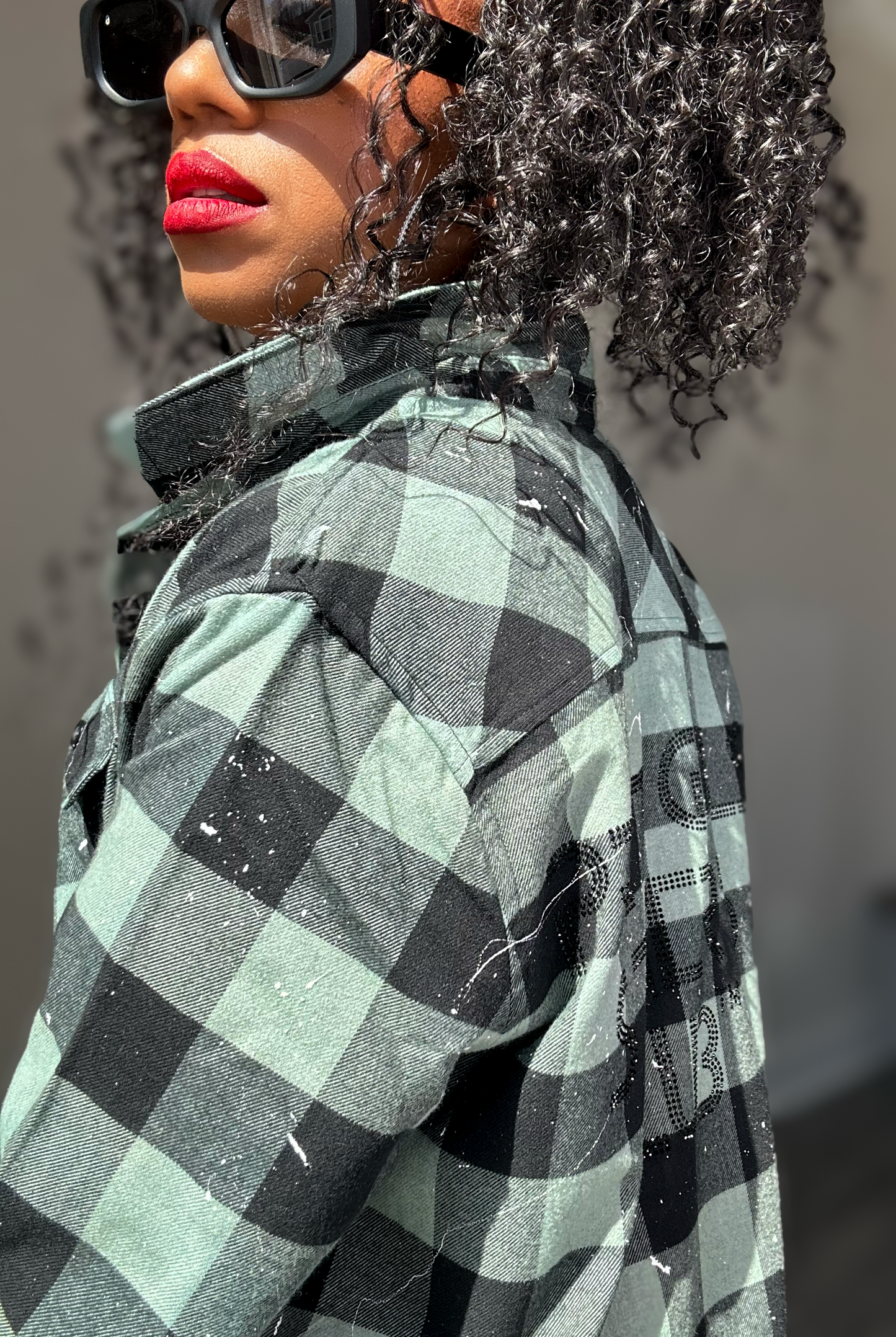 Pretty Stoner™ Flannel (Mint)