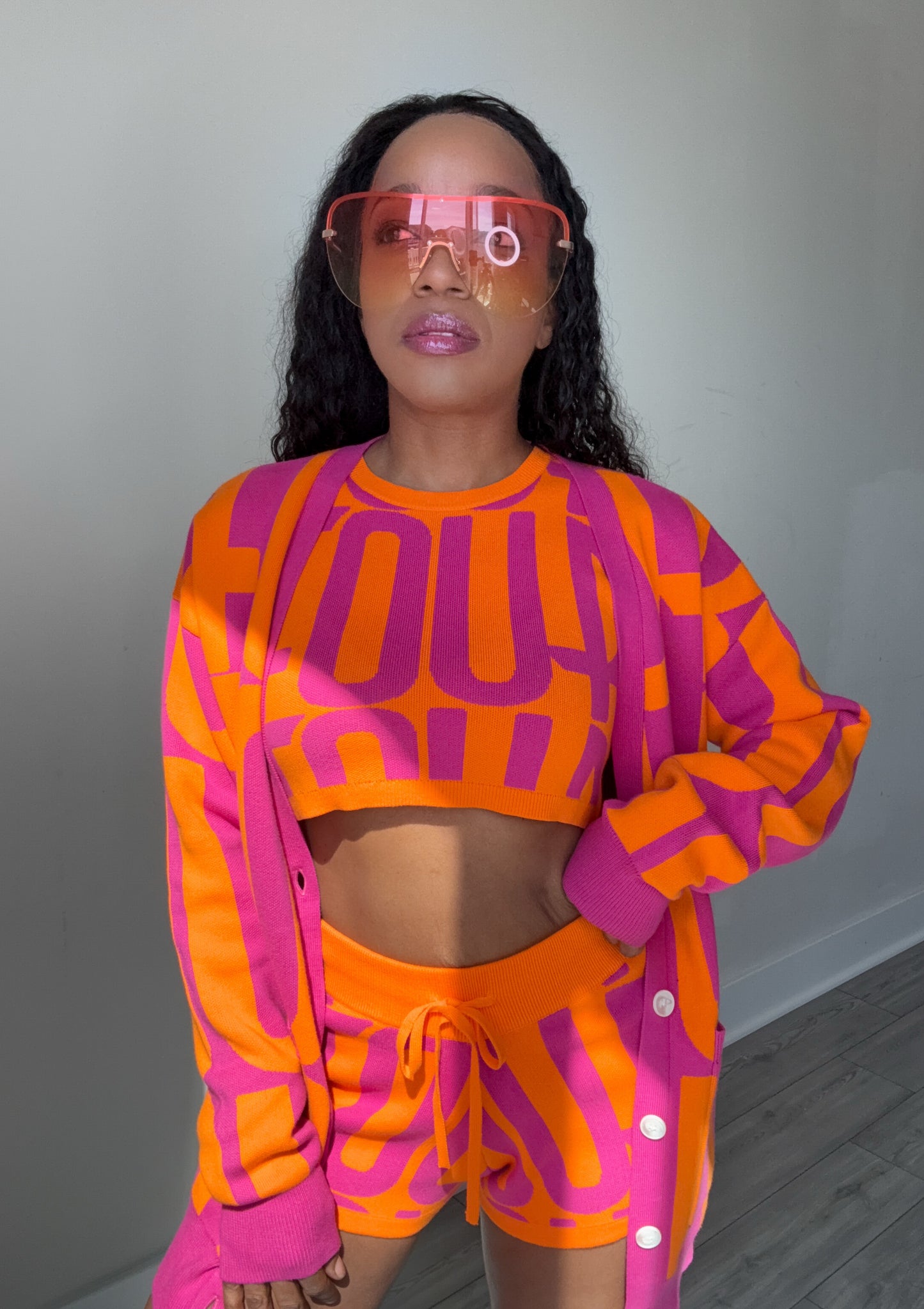 House of FOUR™ Pocket Cardigan Jumbo Logo