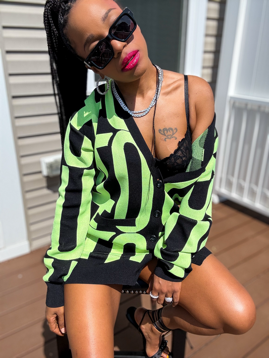 House of FOUR™ Pocket Cardigan Jumbo Logo