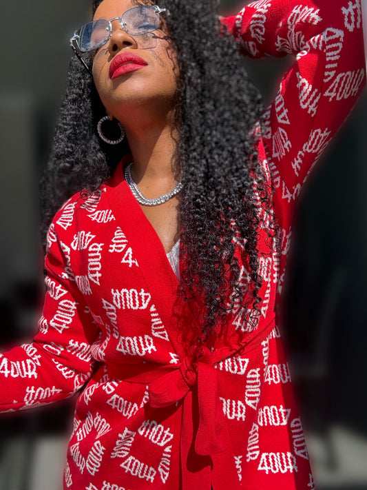 House of FOUR™ Tie Cardigan