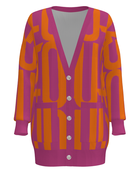 House of FOUR™ Pocket Cardigan Jumbo Logo