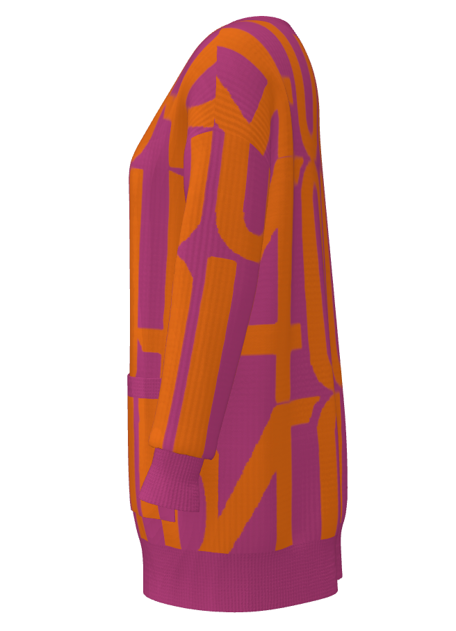 House of FOUR™ Pocket Cardigan Jumbo Logo