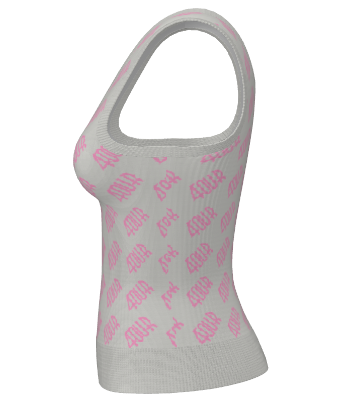 House of FOUR™ Monogram Knit Tank