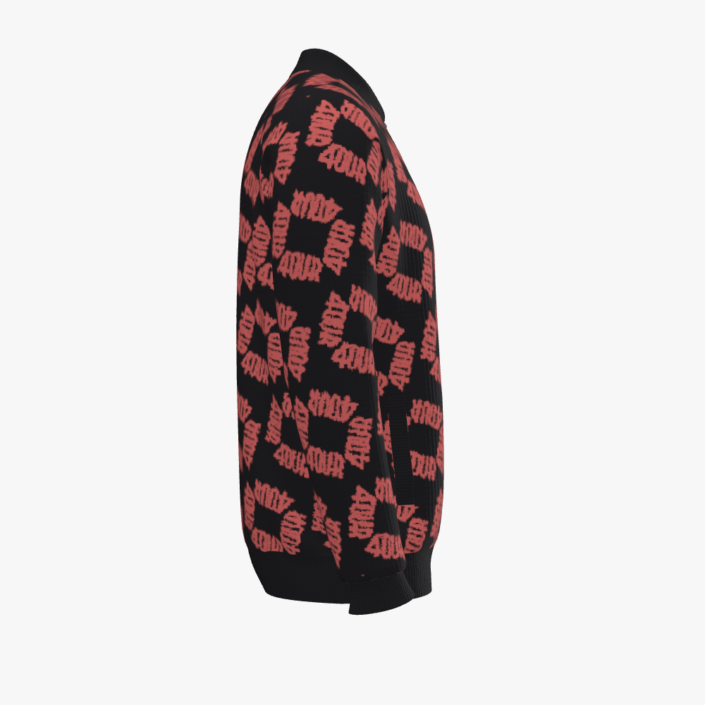 House of FOUR™ Unisex Oversized Zipped Bomber Jacket