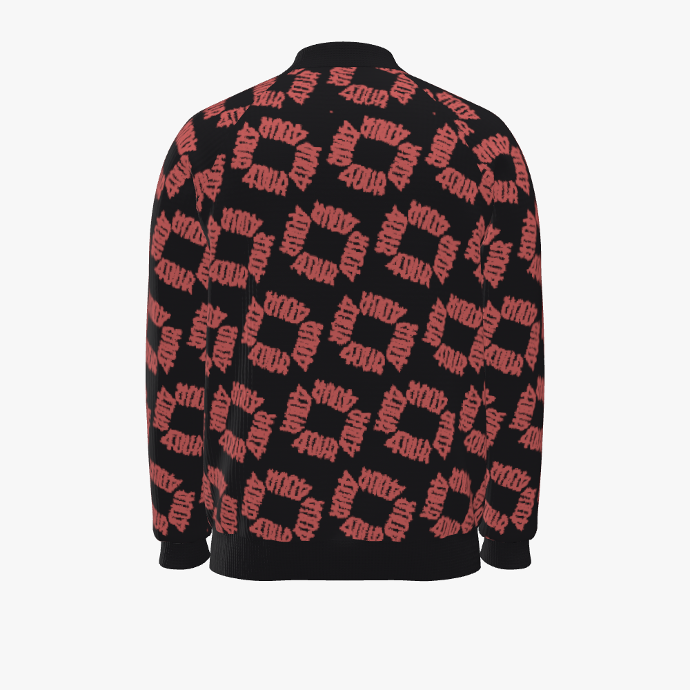 House of FOUR™ Unisex Oversized Zipped Bomber Jacket